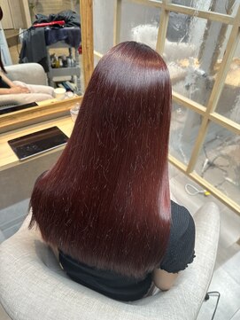 スリーユニークヘアー(3uniQ hair) レッド