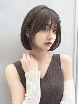 ユーフォリア 銀座(Euphoria) 韓国/小顔/黒髪/ココアベージュ/銀座/ショートカット