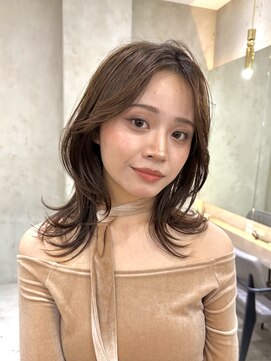 ロンドアジュール 横浜(Lond azur) オリーブグレー髪質改善/黒髪/小顔/くすみベージュ/横浜駅