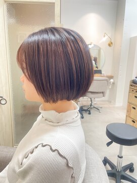 シアアルン 新小岩店(SHEER alun) ◆オレンジボブ