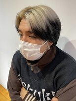 canvas. 川崎 men's メンズ/ハイトーン/ブリーチ エンドカラー