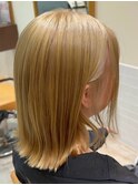 横須賀ロングレイヤーカットデザインカラーフルカラーブリーチ