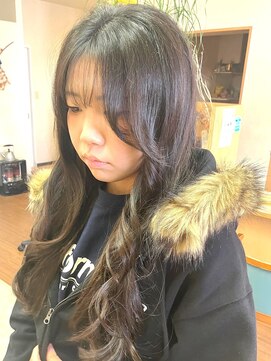 スーパーロングはナチュラルに！