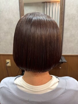ライムヘアービューティフィー(Lime hair beautify) 艶スリークボブ【ボブ、30代40代50代、花園、円町、太秦天神川】