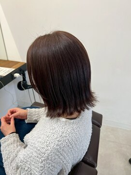 エボルブヘアー(EVOLVE Hair) 艶感ナチュラル外ハネボブ