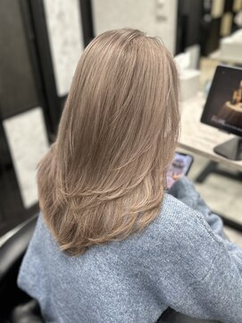 ピリオド 蒲田(Period.) 髪質改善/ミルクティーカラー/ブリーチカラー/蒲田/近藤