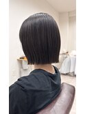 切りっぱなしボブ