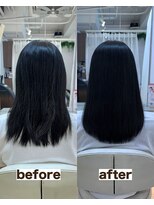 シゲ 自由が丘店(SHIGE) 縮毛矯正まではしたくない方へ|髪質改善トリートメント+カット