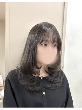 ジーナ 梅田茶屋町(Zina) ザクザクレイヤーカット