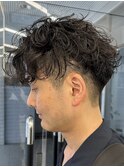 MEN’S/シャドウパーマ/ニュアンスウルフ/藤沢美容院