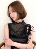 ハイライトバレイヤージュダブルカラーショートカット30代40代