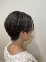 アールヘア(ar hair) 小顔ショート×グレージュハイライト