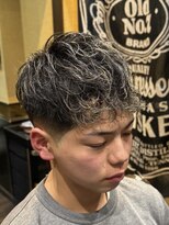 ヒロギンザ 大宮駅前店(HIRO GINZA)&nbsp;ローフェードスパイラルメッシュショート/大宮/メンズカット