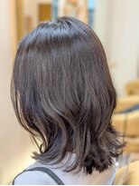 ヘアアンドフェイス マリィファースト(Hair&Face Marry First)&nbsp;外はねミディアムローレイヤー