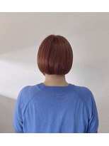 ヴィアーレアンクスタイル(VIALE Ank style)&nbsp;ボブ×みかん色