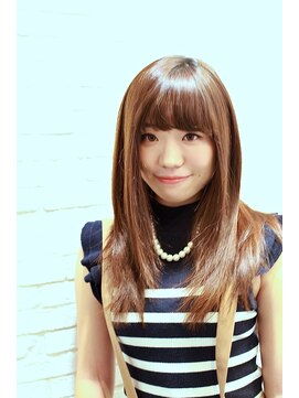 エス ヘアメイク スペース(es hair make space) ツヤストレート［es武蔵小山］