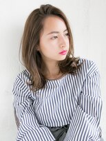 リリアン 青山(relian)&nbsp;伸ばしかけセミディの大人可愛い外ハネ♪