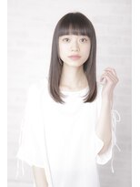 ルルディ バイ アフロディーテ銀座(luludi by APHRODITE) 前髪/マチルダボブ/ピンクベージュ/インナーグレージュ/銀座