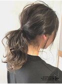 【外国人風】　３Ｄグラデーション　ポニー　セット　アレンジ