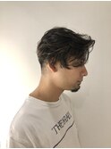 ハイライト　ハンサムショート　フェード