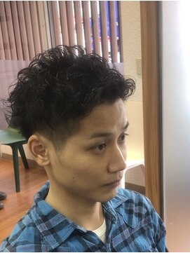 ビューティーボーイ ヤマグチ(BEAUTY BOY Yamaguchi) リバースパーマ~アップバンクショート~