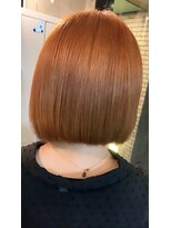 ラフ 難波店(LAFF)&nbsp;#黒髪#ボブルフ#ネビージュ#小顔#ワンレン