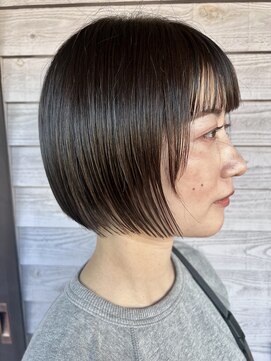 ティエンモ(tienmo) 切りっぱなしボブ