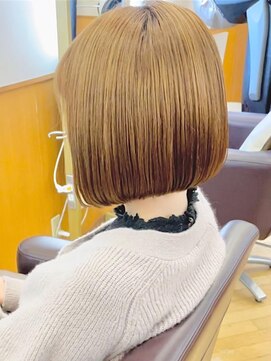 アルバ ヘアリゾート(ALBA) 【ALBAさわ】明るめカラーボブ