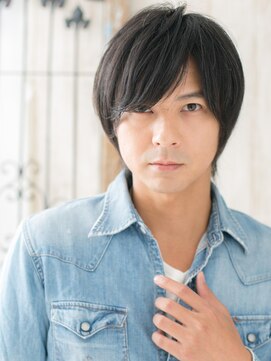 モッズヘアメン 札幌月寒店(mod's hair men) アッシュブラックで好感度が上がるネオウルフh札幌月寒