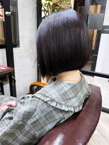 ロウ 吉祥寺(ROW)&nbsp;グレーラベンダーボブ/レディースショート【髪質改善/吉祥寺】