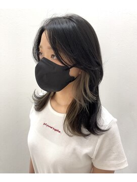 美容室 パルス 静岡鷹匠店(PALS) インナーカラー　イヤリングカラー　髪質改善