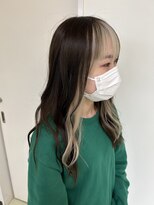 ラグゼヘアカミヤ 菊川店(luxe hair CAMIYA) ホワイトベージュ.フェイスフレーミング