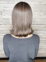 ニスル 町田店(NISURU)&nbsp;似合わせカット/大人ガーリー/ダークアッシュ/着物/町田/町田駅