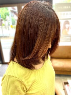 アンジュ 篠ノ井店(ange) 20代30枚40代大人可愛いレイヤースタイル