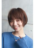 ２０代３０代４０代５０代小顔シンプルショートボブ【新宿】