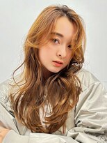 ラフィス ヘアーセプト 銀座店(La fith hair sept) 【La fith】キャラメルベージュ×ゆるふわロング