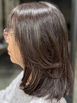 ヘアークリアー 春日部&nbsp;大人可愛いミディアムレイヤー/うる艶/春日部/30代40代50代