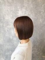 ヘアアンドメイク ムーア(Muuua) ミルクティーブラウン＋ボブ