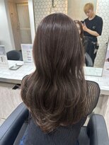 ヴィオットバイサロン(Viot by Salon)&nbsp;前髪あり韓国カール髪質改善姫カットセミディシアーカラー