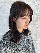 ウエストリー(WESTORY)&nbsp;ふんわりミディアム☆耳掛けがカワイイ☆寒色☆カワイイ顔周り