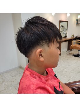 ピスヘアー(PITH HAIR) キッズ　フェードスタイル
