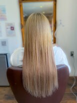 ヘアーメイク ダンス(hair make DANCE)&nbsp;＊プルエクステ　ハイトーンロング