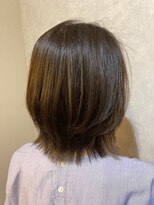 ウィスプ 赤羽店(wisp) 大人のうる艶カラー+髪質ケアトリートメント くびれヘア3