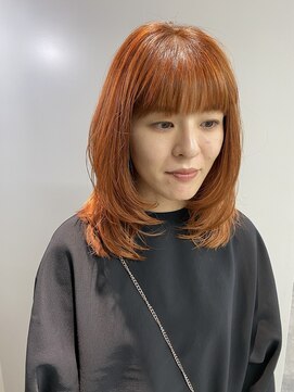 ヴェルダ 池袋店(verda) オレンジブラウン×レイヤー◎Yamamoto