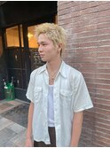 【三野隼澄】スパイキーショート×抜きっぱなしブロンド