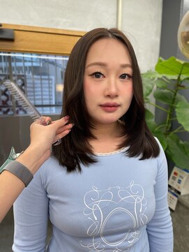 ラモード(LAMODE) ミディアムレイヤースタイル