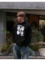 オムズ(OM's)&nbsp;メンズカットブリーチマッシュメンズパーマニュアンスパーマ