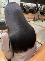 透明感アップうる艶暗髪オリーブヘア♪