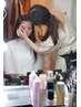 平日限定フルメイク×ヘアセット7700円
