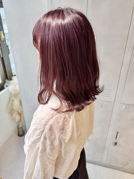 レイ 千葉(Lei) 【Lei 川津】夏に可愛いピンクミディ